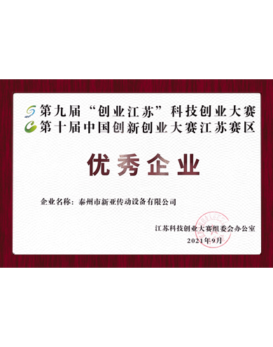 創新創業大賽優秀獎 